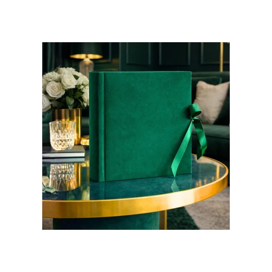 Nuotraukų rėmelis Gedeon Albumas GED DBCL50 VELVET EMERALD 29x32/100psl – 2