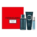 Set Salvatore Ferragamo: Intense Leather, Eau De Parfum, For Men, 100 ml + Intense Leather, Eau De Parfum, For Men, 10 ml + Inte Set Salvatore Ferragamo: Intense Leather, Eau De Parfum, For Men, 100 ml + Intense Leather, Eau De Parfum, For Men, 10 ml + Inte