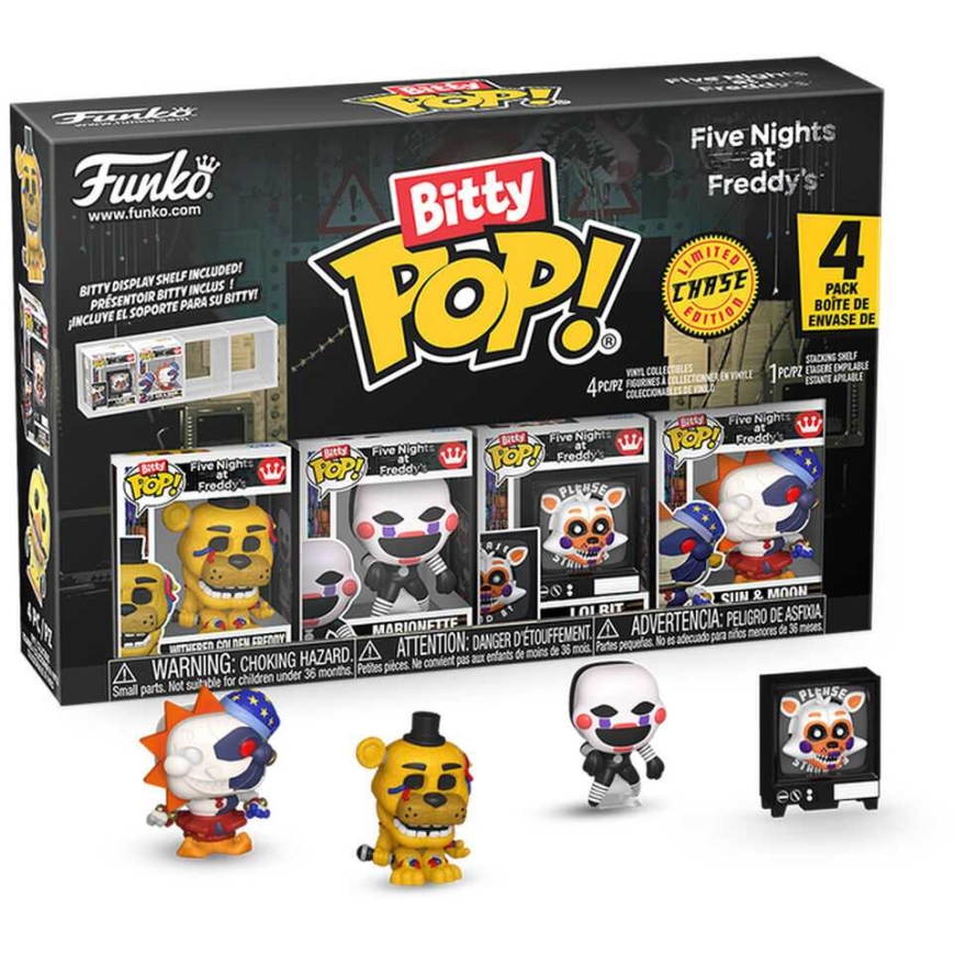 FUNKO Bitty POP! Figūrėlių rinkinys: Five Nights at Freddy's, ~2.3 cm (4 vnt.)