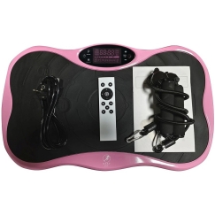 ExtraLink Moonwalk SpinMove Rožinė| Vibracinė platforma fitness pratimams | 200W (EX.99984)