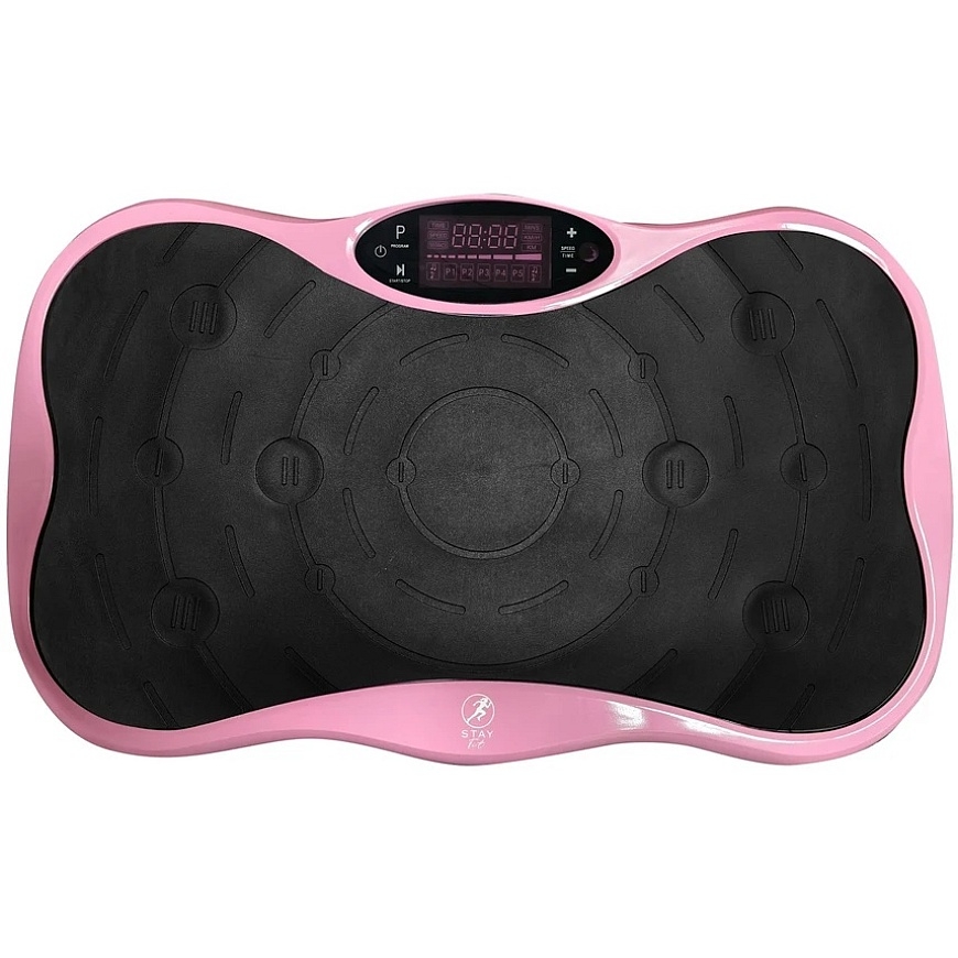 ExtraLink Moonwalk SpinMove Rožinė| Vibracinė platforma fitness pratimams | 200W (EX.99984) – 2