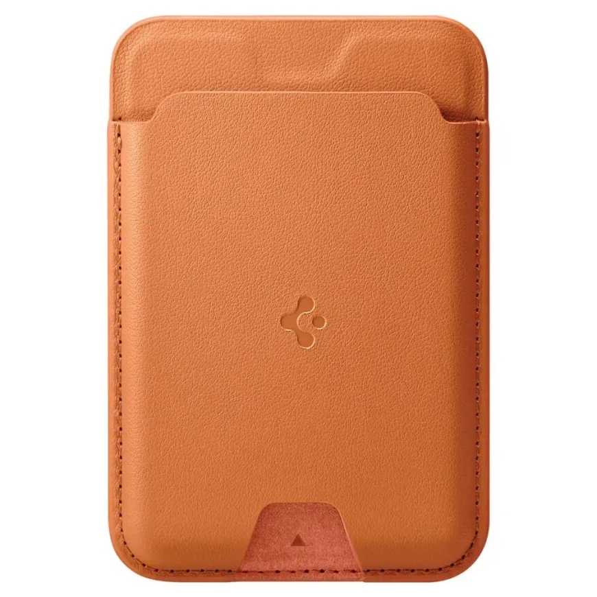 SPIGEN VALENTINUS MAGSAFE UNIVERSAL MAGNETIC CARD HOLDER METALLIC ORANGE – 2