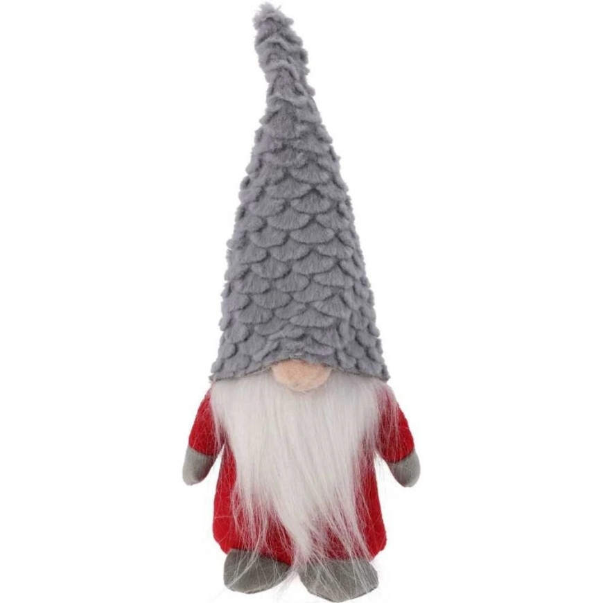 Christmas Decoration Kalėdų dekoratyvinis pilkas senelis 22 cm – 2