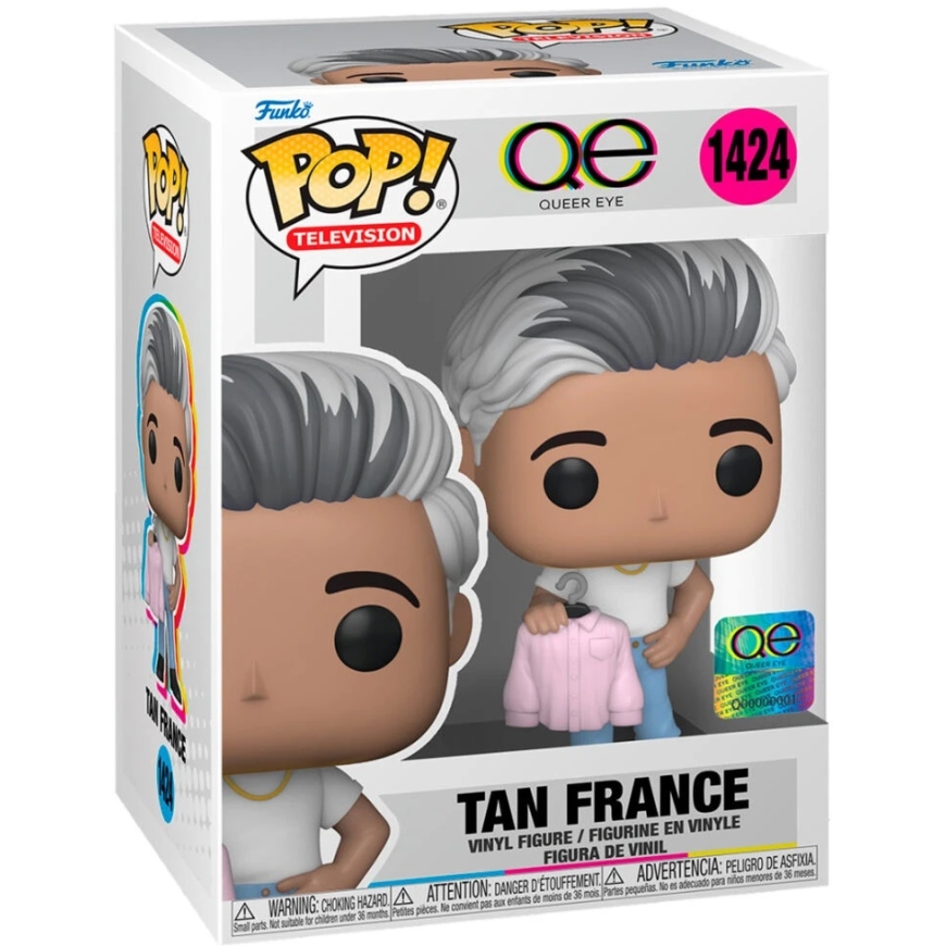FUNKO POP! Vinilinė figūrėlė: Queer Eye - Tan France, ~9 cm