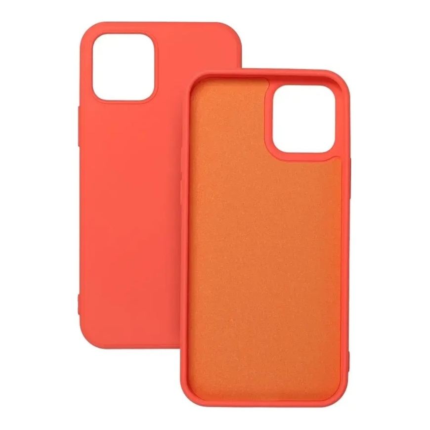 Silicone phone case for iPhone 16 Pro Max orange – 3