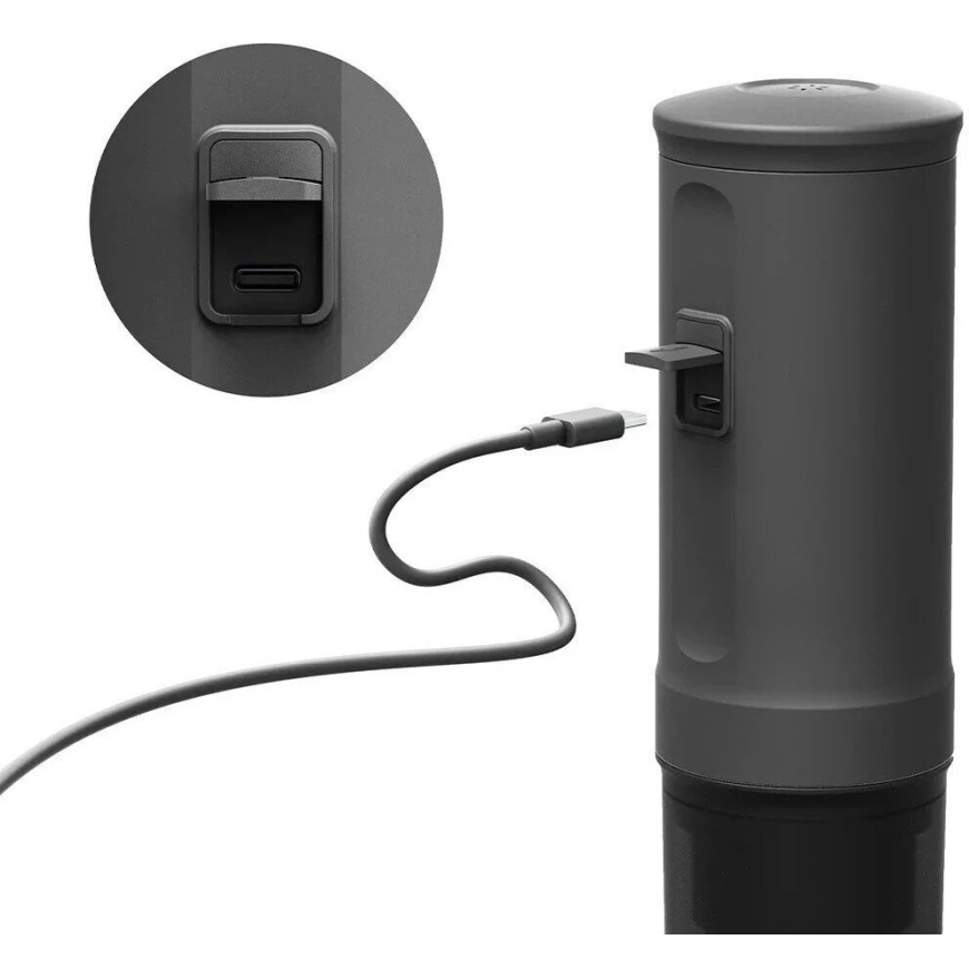 Kavos aparatas OutIn Nano x Kruve komplektas prezentowy juoda/auksinė – 4