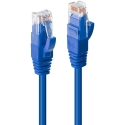 Tinklo kabelis - LINDY 7,5m Cat.6 U/UTP 250MHz varis 26AWG mėlynas Tinklo kabelis - LINDY 7,5m Cat.6 U/UTP 250MHz varis 26AWG mėlynas