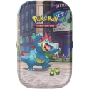 The Pokemon Pokemon TCG: Mega Evolution - Lumiose City Mini Tin - Feraligatr & Budew The Pokemon Pokemon TCG: Mega Evolution - Lumiose City Mini Tin - Feraligatr & Budew