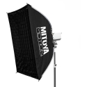 Apšvietimo įranga - MITOYA MOTION Softbox 60x90cm Bowens Mount, 2 Diffuseriai, Tinklelis Apšvietimo įranga - MITOYA MOTION Softbox 60x90cm Bowens Mount, 2 Diffuseriai, Tinklelis