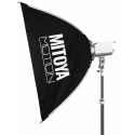 Apšvietimo įranga - MITOYA MOTION Softbox 60x90cm Bowens Mount, 2 Diffuseriai, Tinklelis Apšvietimo įranga - MITOYA MOTION Softbox 60x90cm Bowens Mount, 2 Diffuseriai, Tinklelis