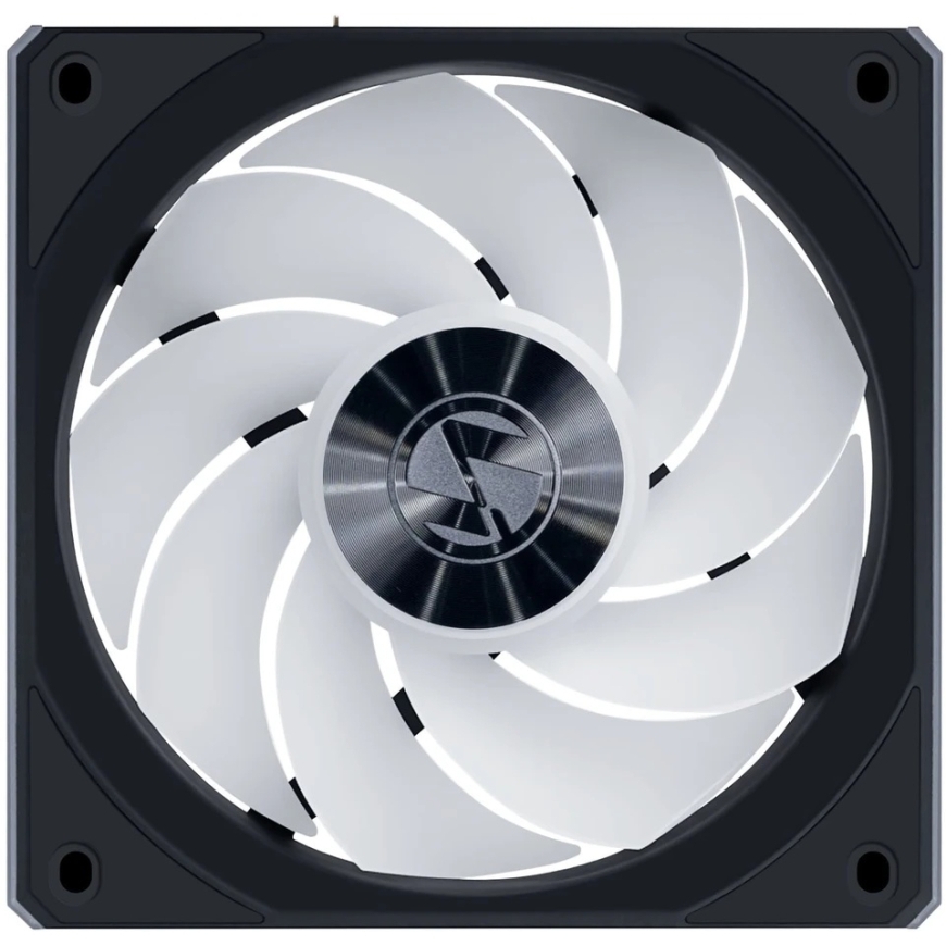 Wentylator Lian Li UNI FAN CL FLEX Wireless PWM-Lüfter, ARGB - Reverse Blade, 120mm, juoda, komplektas 3 vnt su kontrolerem (G9F – 4