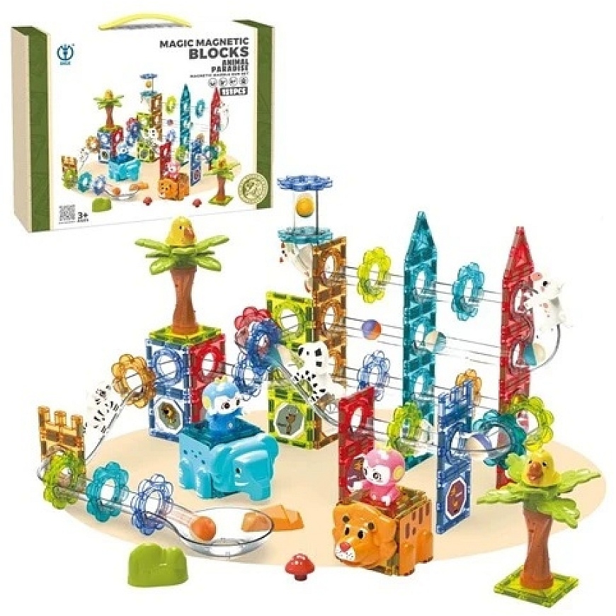 Trifox Magnetinės kaladėlės trasa 151 vnt. A-1269 92230
