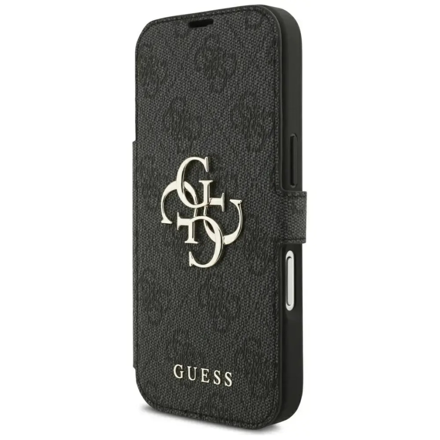 Guess 4G Metal Logo чехол-книжка для телефона iPhone 18 Pro | iPhone 17 Pro чёрный – 2
