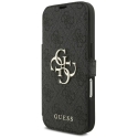 Guess 4G Metal Logo book type phone case for iPhone 18 Pro | iPhone 17 Pro black Guess 4G Metal Logo book type phone case for iPhone 18 Pro | iPhone 17 Pro black
