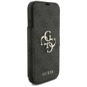 Guess 4G Metal Logo чехол-книжка для телефона iPhone 18 Pro | iPhone 17 Pro чёрный Guess 4G Metal Logo чехол-книжка для телефона iPhone 18 Pro | iPhone 17 Pro чёрный