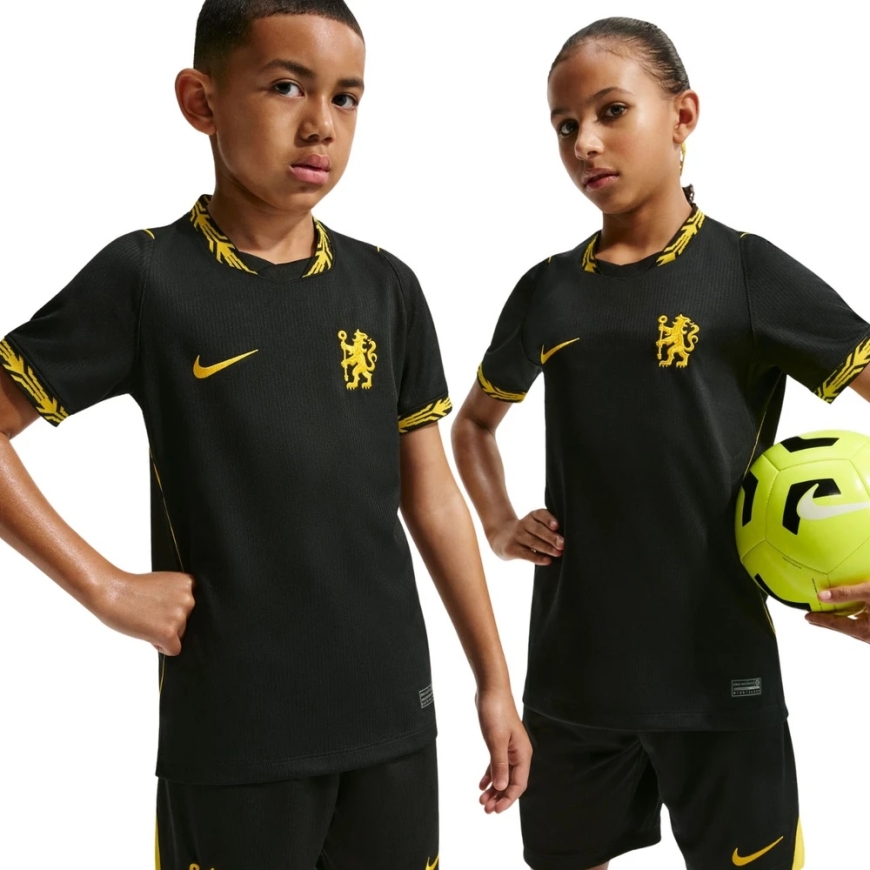 Marškinėliai vaikams Nike Chelsea F.C. Stadium 2026/27 juoda II1707 011 (XS)