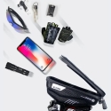 WILDMAN traveling bag for bike handlebars with zipper 1L (4 "- 7") E1 black WILDMAN traveling bag for bike handlebars with zipper 1L (4 "- 7") E1 black