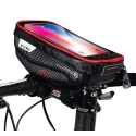 WILDMAN traveling bag for bike handlebars with zipper 1L (4 "- 7") E1 black WILDMAN traveling bag for bike handlebars with zipper 1L (4 "- 7") E1 black