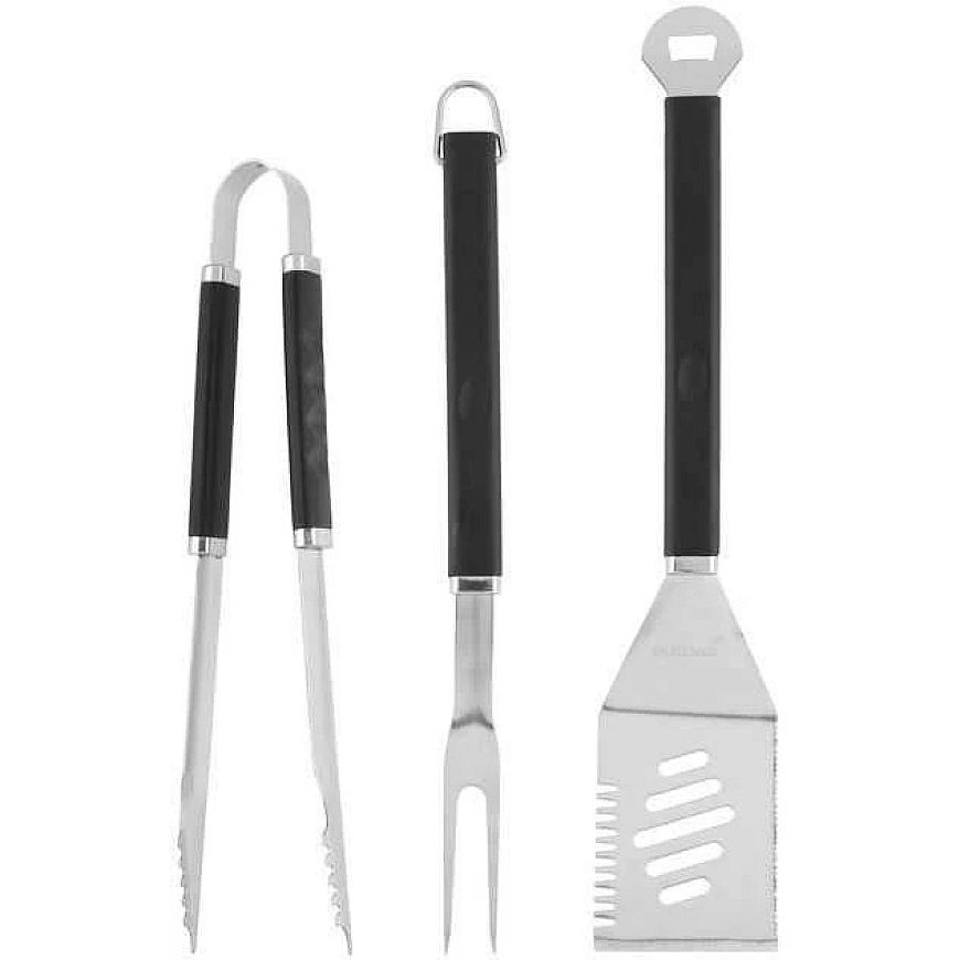 Mustang BBQ grilio stalo įrankių rinkinys 47 cm, 3 dalys (29453365)