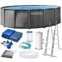 Sodo baseinas su rėmu 457 x 122 cm 12w1 INTEX 26742ND Sodo baseinas su rėmu 457 x 122 cm 12w1 INTEX 26742ND