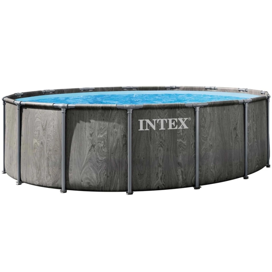 Sodo baseinas su rėmu 457 x 122 cm 12w1 INTEX 26742ND – 5
