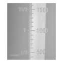 Yato Toya Sa Poland Matavimo ąsotis su skale | 5 l | PP plastikas (YG-07288)