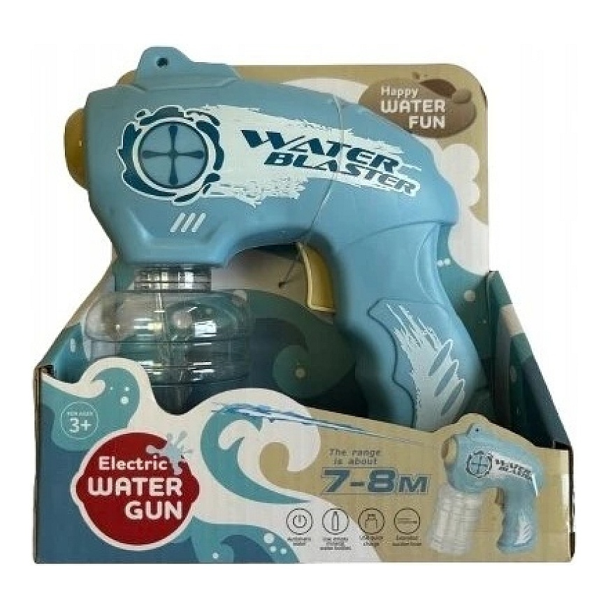 Madej Vandens pistoletas su baterijomis, nuotolis 7-8 m 011874 84094 – 2