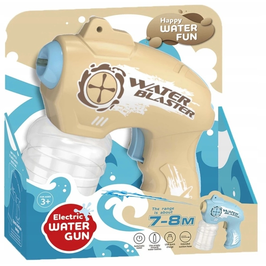 Madej Vandens pistoletas su baterijomis, nuotolis 7-8 m 011874 84094 – 4