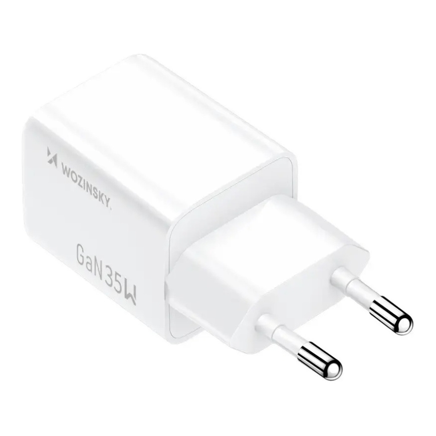 Wozinsky WWC-35W tīkla lādētājs | 35W | GaN, PPS | USB-A, USB-C | balts – 3