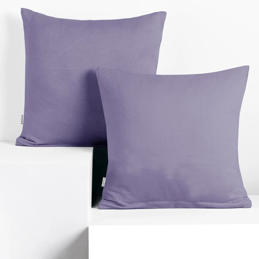 DecoKing Pagalvių užvalkalai 40×40 cm, 2 vnt., levandų spalvos – 3