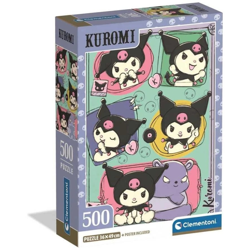 Clementoni Dėlionė 500 vnt. - Kuromi