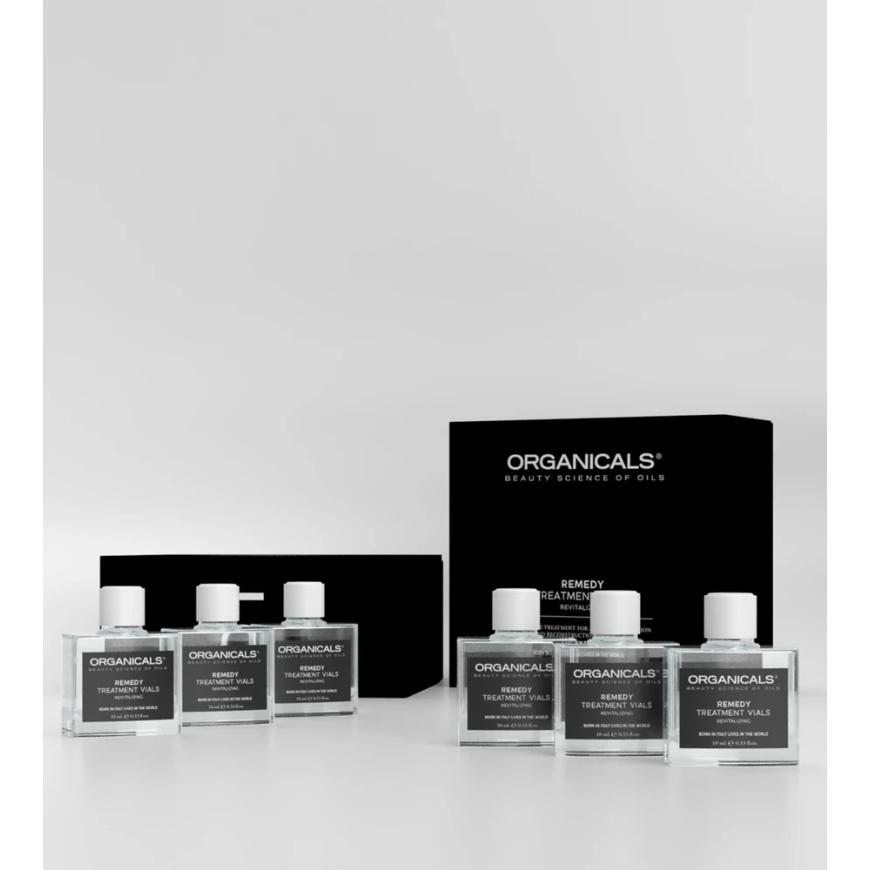 Organicals REMEDY Revitalizing Treatments 6 ampulės, gaivinantis . kursas, 6 vnt.