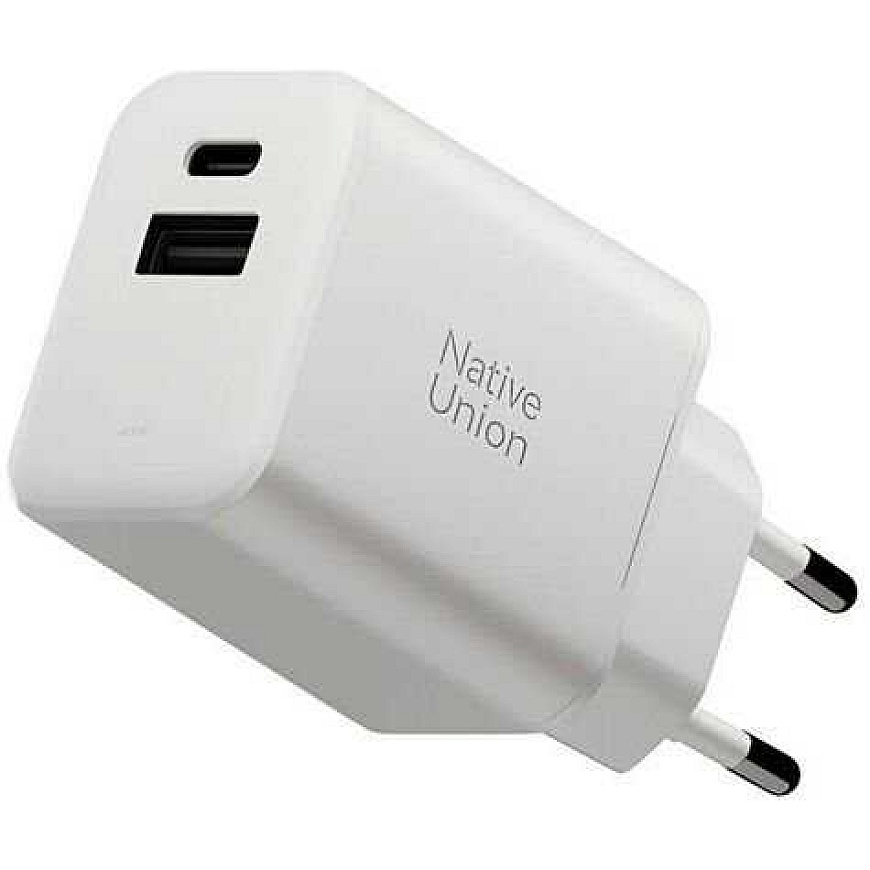Įkroviklis Native Union Fast GaN 2 45 W (FAST-PD45AC-WHT-EU)