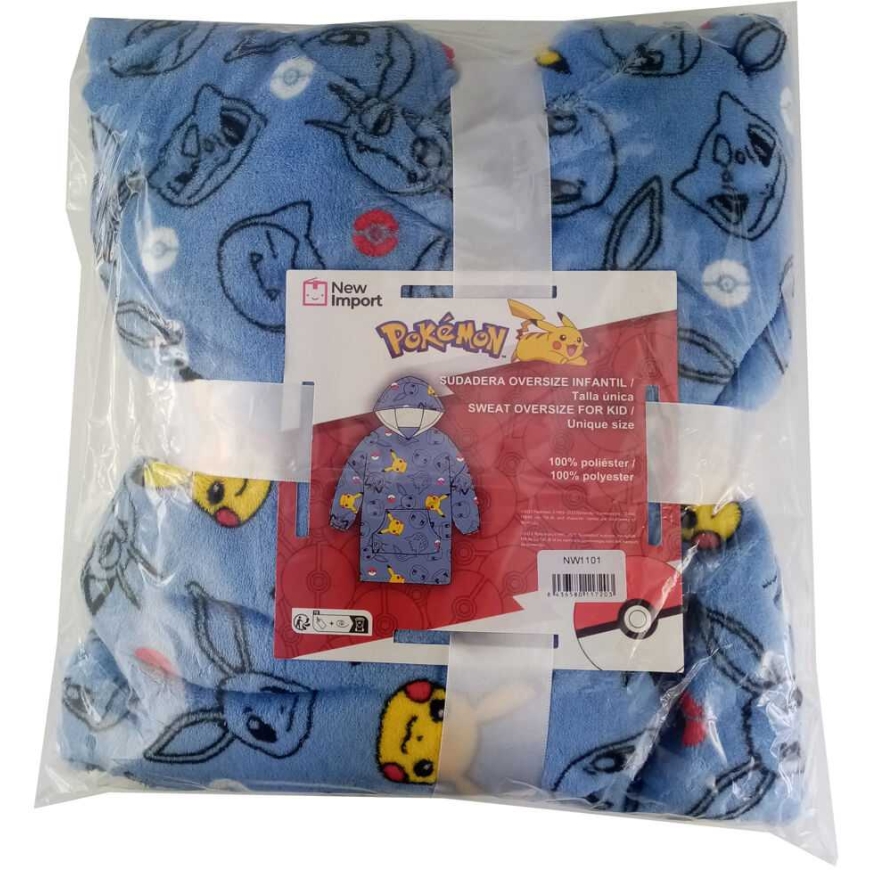 Nintendo Pokemon oversize sweatshirt coat kids coral – 2