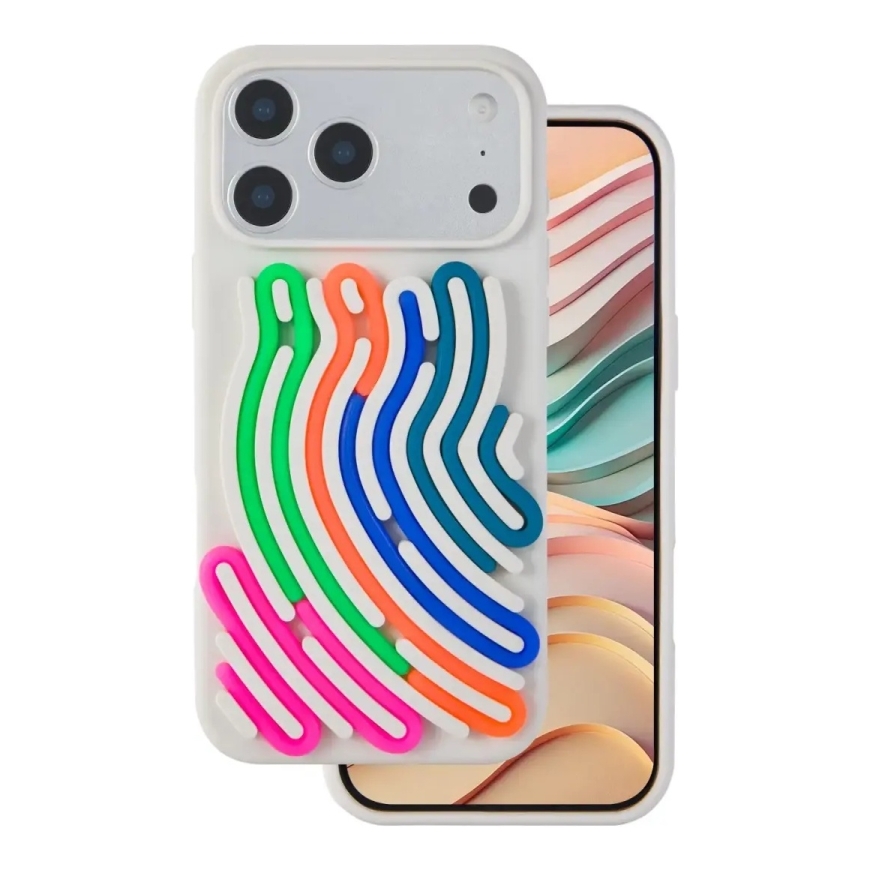 DIY Snake maciņš telefonam iPhone 17 Pro Max bēšs