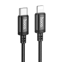 Hoco X89 провод для передачи данных и зарядки | USB-C на Lightning | PD | 27W | 2m | черный Hoco X89 провод для передачи данных и зарядки | USB-C на Lightning | PD | 27W | 2m | черный