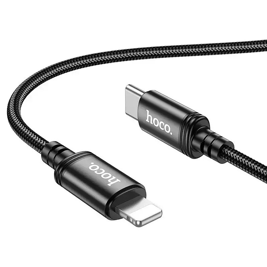 Hoco X89 провод для передачи данных и зарядки | USB-C на Lightning | PD | 27W | 2m | черный – 2
