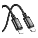 Hoco X89 провод для передачи данных и зарядки | USB-C на Lightning | PD | 27W | 2m | черный Hoco X89 провод для передачи данных и зарядки | USB-C на Lightning | PD | 27W | 2m | черный