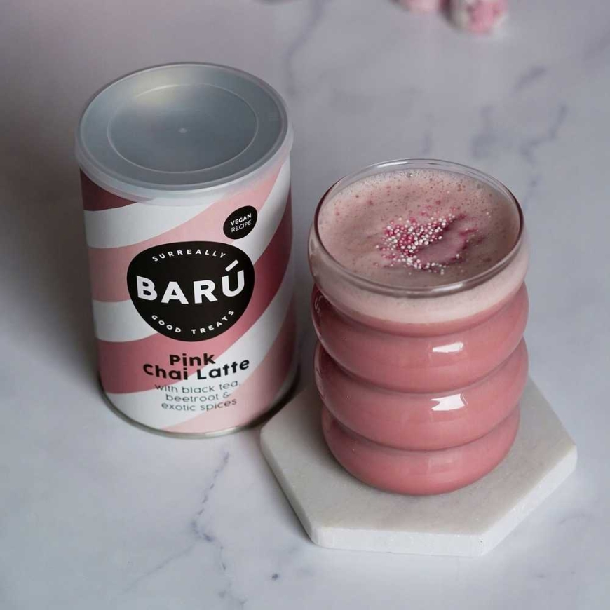 BAR BARÚ - Rozā Chai Latte - pulverveida dzēriens 250g – 3