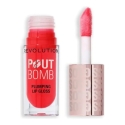 Makeup Revolution, Pout Bomb, Plumping, Lip Gloss, Cherry Sheer Red, 4.6 ml