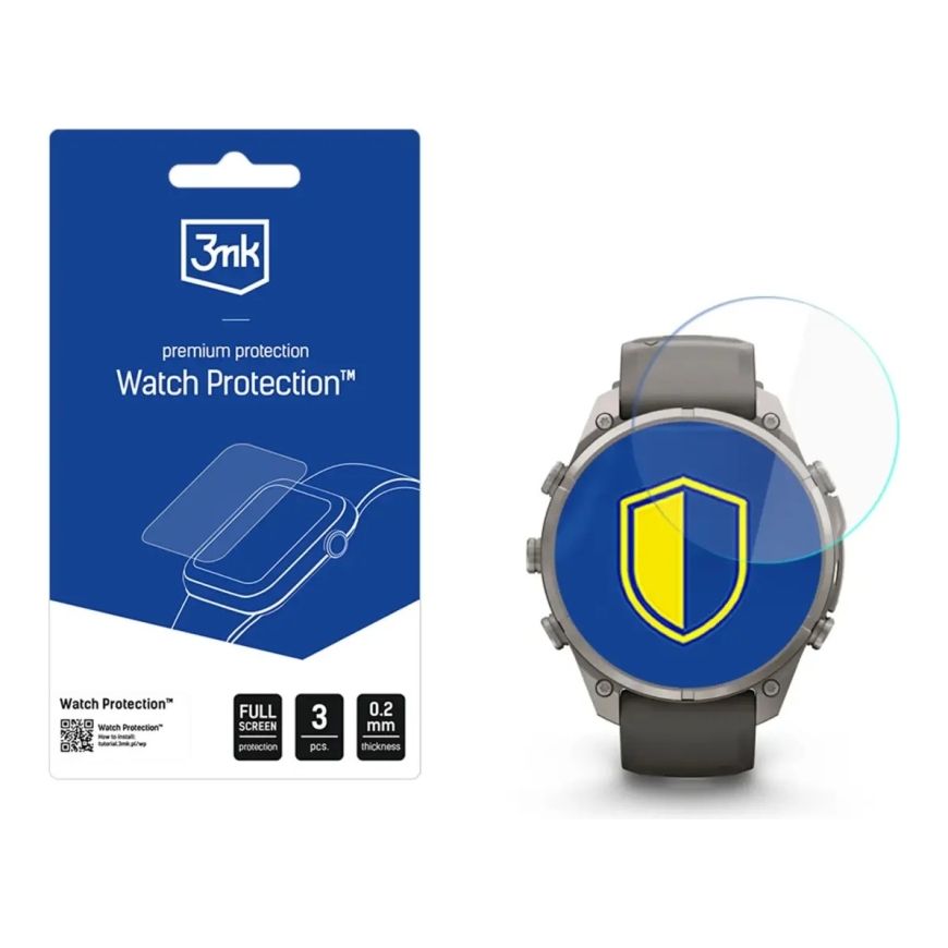 3mk Protection защитное стекло для Garmin Fenix 9 Pro Solar 47 mm