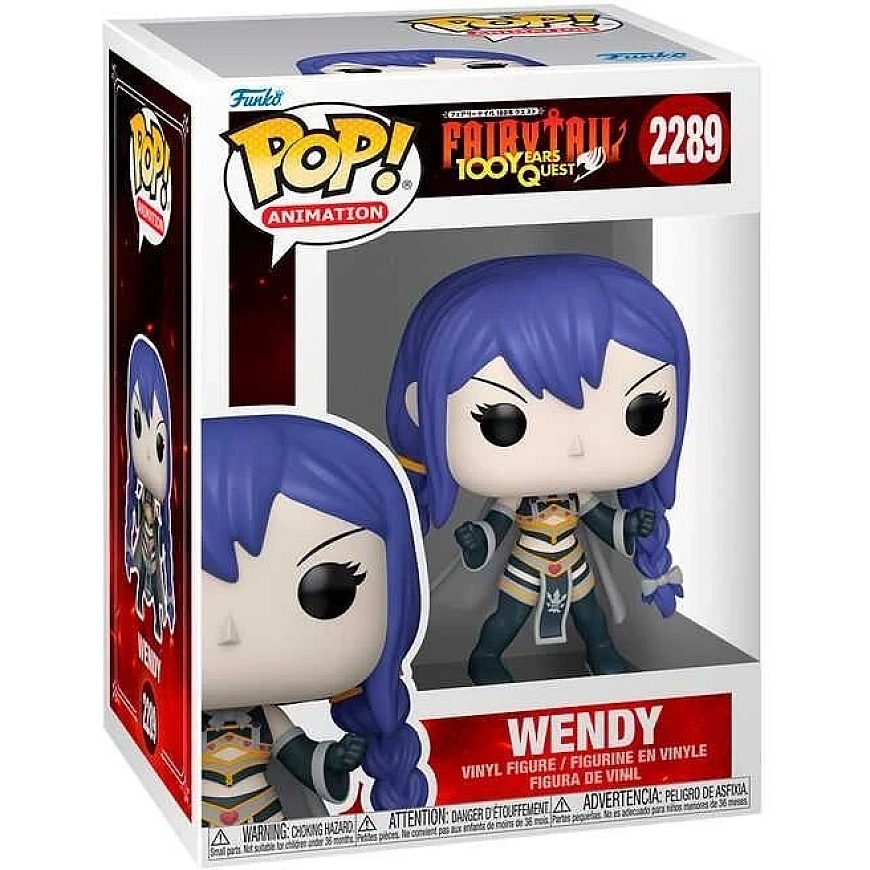 FUNKO POP! Vinüülkuju: Fairy Tail 100 Years Quest - Wendy, 9 cm
