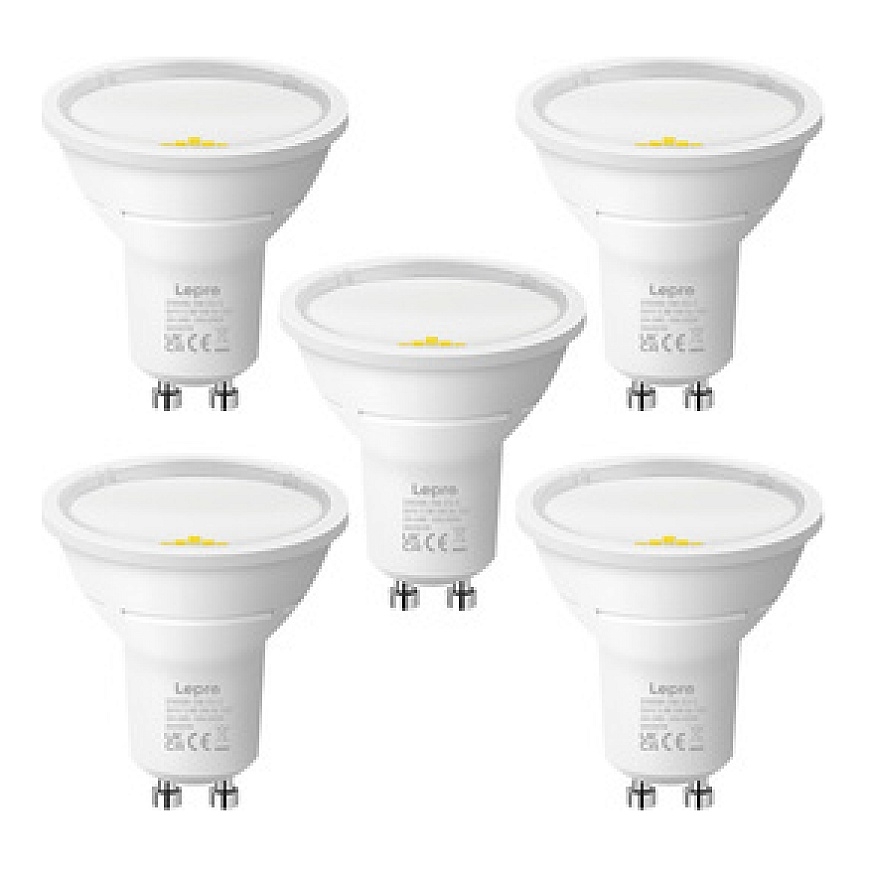 LED lemputė LEPRO 200086-DW GU10 5 vnt. – 2