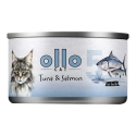 OLLO Ollo tuunikala lõhe puljongis nr 5 70g OLLO Ollo tuunikala lõhe puljongis nr 5 70g