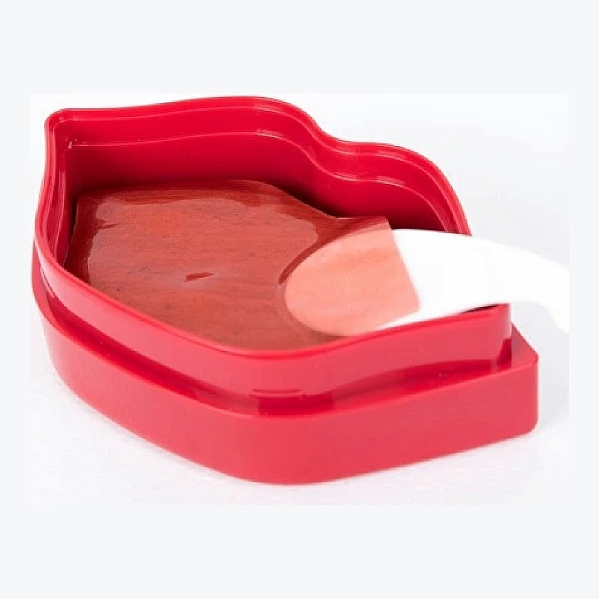 Kocostar Rose Lip Mask - Hidrogelinis kaukė lūpoms (20 vnt.) – 3