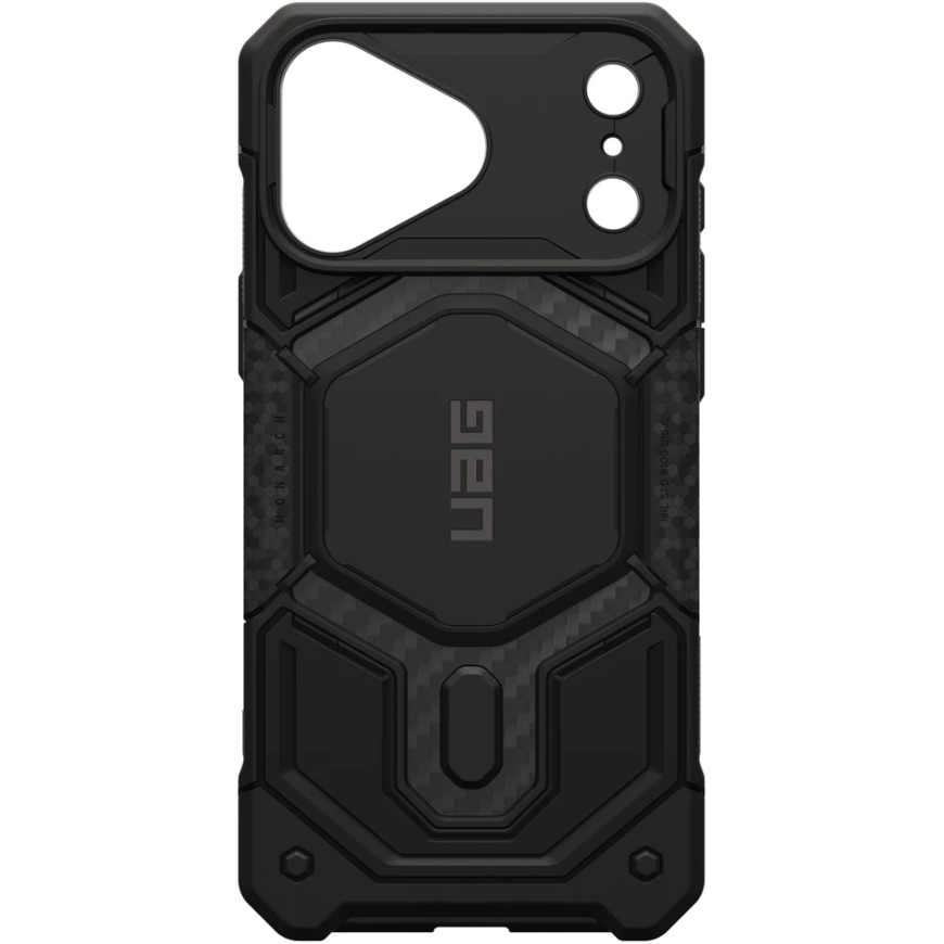 UAG Urban Armor Gear Monarch Pro kate, ühilduv MagSafe'iga, mõeldud IPHONE 18 Pro Max/17 Pro Max, süsinikkiud – 2