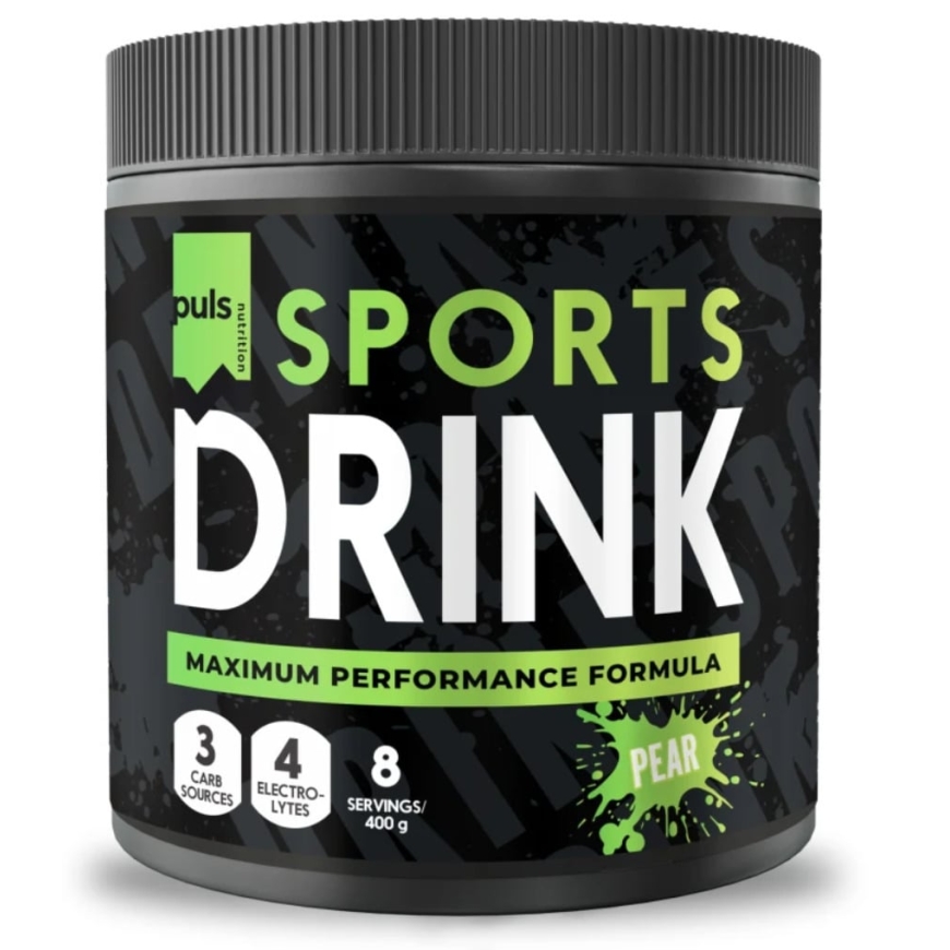 Puls Nutrition spordijookide pulber, pirn, 400 g