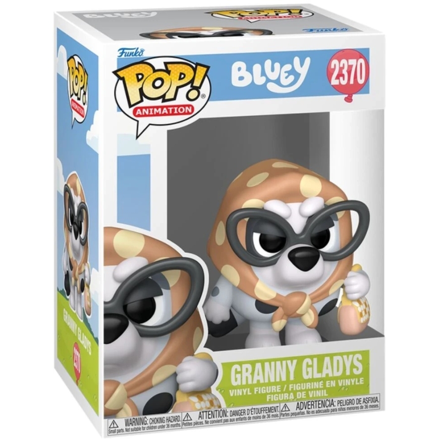 FUNKO POP! Vinyl Figure: Bluey - Granny Gladys, 9.5 cm