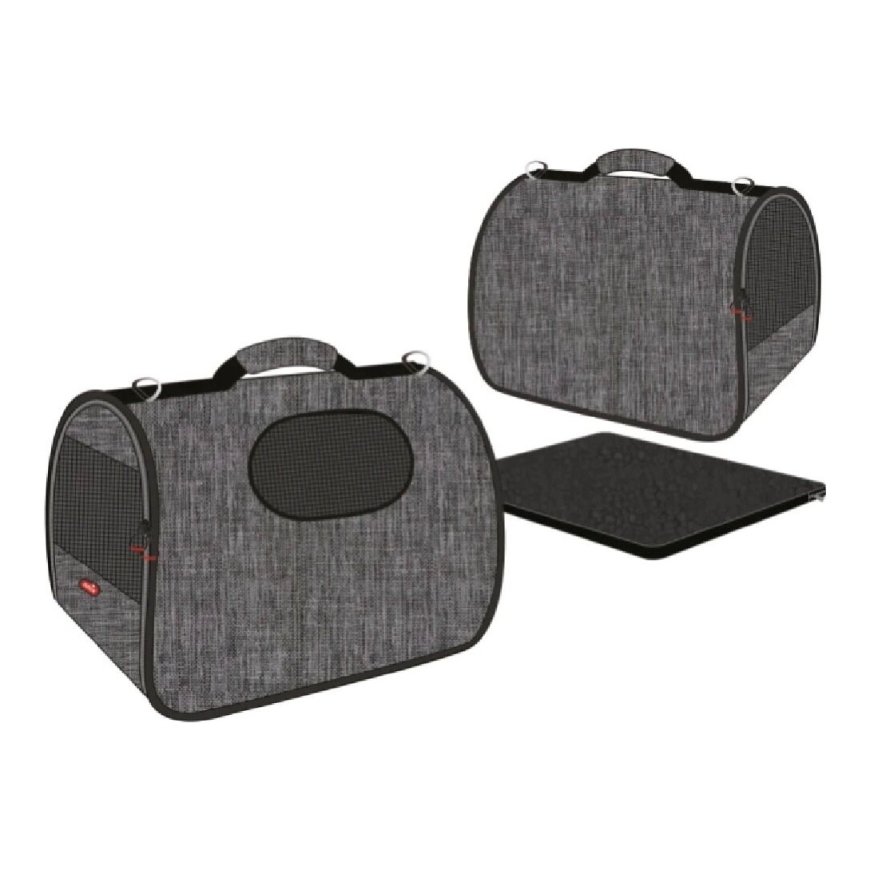 ZOLUX Nomad L – mājdzīvnieku pārvadāšanas soma suņiem un kaķiem – 50,5×25×33 cm