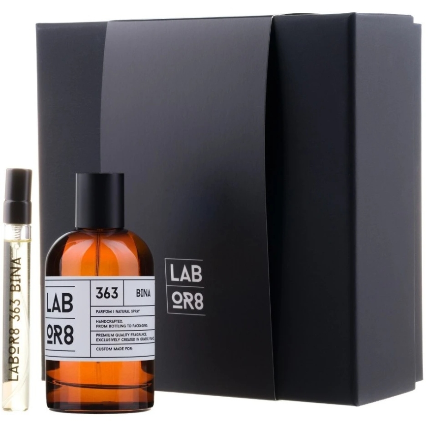 LABOR8 Bina 363 унисекс набор (EDP, 100 мл + EDP, 10 мл)